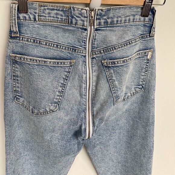 Ziwy Women's Blue Gloria Original Back Zip Jeans - Picture 9 of 13